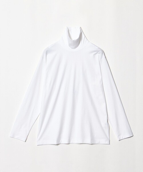 GOOD PEOPLE GOOD STITCHING GOOD PRODUCT(グッドピープルグッドスティッチンググッドプロダクト)の「<GOOD PEOPLE GOOD STITCHING GOOD PRODUCT>タートルネック ロングスリーブ Tシャツ(Tシャツ/カットソー・メンズ・ブラック/ホワイト・M/L)」の1枚目の写真