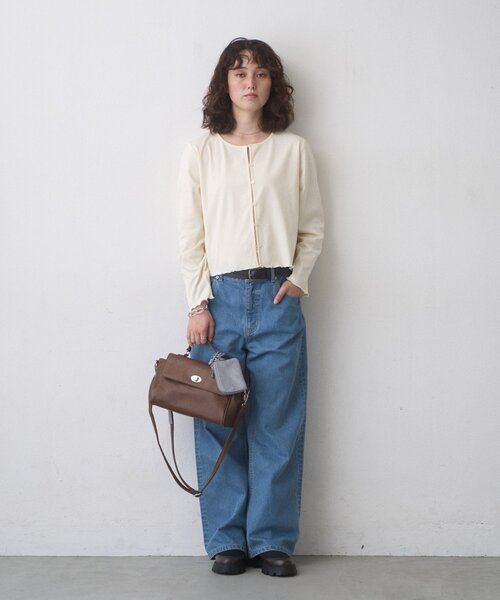 CIAOPANIC TYPY(チャオパニックティピー)の「【WEB限定】クロコポーチ付きフラップデザインBAG(ショルダーバッグ・レディース・ブラック/ブラウン・ONE SIZE)」の5枚目の写真