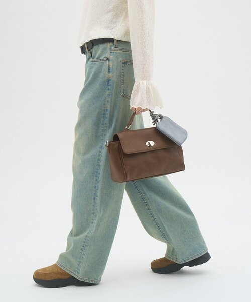 CIAOPANIC TYPY(チャオパニックティピー)の「【WEB限定】クロコポーチ付きフラップデザインBAG(ショルダーバッグ・レディース・ブラック/ブラウン・ONE SIZE)」の7枚目の写真