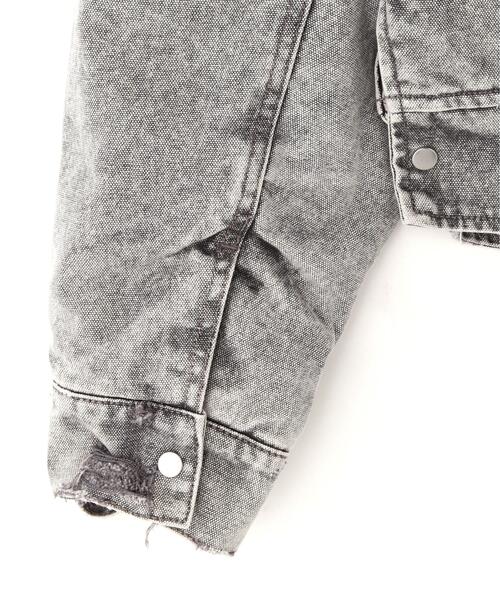 DANKE SCHON（ダンケシェーン）の「DankeSchon/ダンケシェーン/DAMEGE DUCK COLLER BLOUSON（ブルゾン・メンズ・チャコールグレー/ベージュ・M/L）」の18枚目の写真