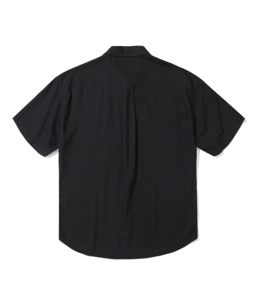 SIIIIDO(シド)の「SENATOR HALF SHIRT(BLACK)(シャツ/ブラウス・メンズ・その他・2)」の3枚目の写真