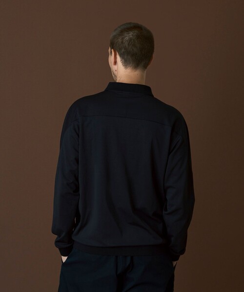 Columbia（コロンビア）の「COLUMBIA BLACK LABEL/ ダブルクリープポロ /コロンビアブラックレーベル（ポロシャツ・メンズ・ブラック/グリーン/ネイビー・M/XL/S/L）」の4枚目の写真