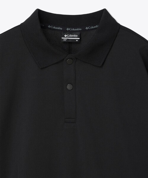 Columbia（コロンビア）の「COLUMBIA BLACK LABEL/ ダブルクリープポロ /コロンビアブラックレーベル（ポロシャツ・メンズ・ブラック/グリーン/ネイビー・M/XL/S/L）」の7枚目の写真