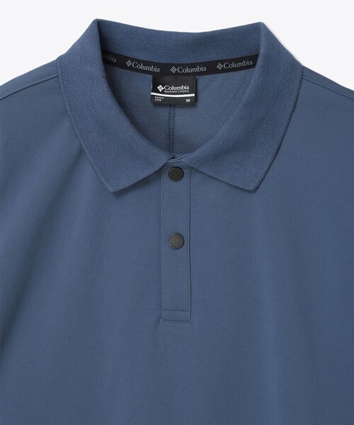 Columbia（コロンビア）の「COLUMBIA BLACK LABEL/ ダブルクリープポロ /コロンビアブラックレーベル（ポロシャツ・メンズ・ブラック/グリーン/ネイビー・M/XL/S/L）」の18枚目の写真