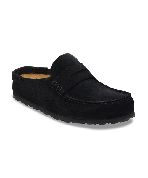 BIRKENSTOCK(ビルケンシュトック)の「BIRKENSTOCK/ビルケンシュトック NAPLES WRAPPED 1030813(モカシン/デッキシューズ・レディース・ブラック・38/37/36)」の1枚目の写真