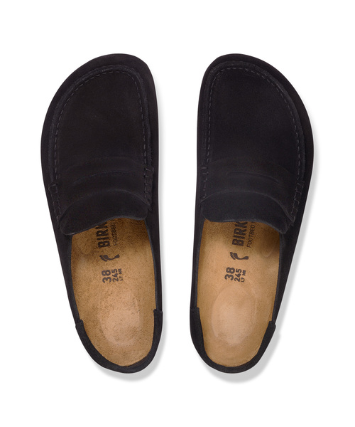 BIRKENSTOCK(ビルケンシュトック)の「BIRKENSTOCK/ビルケンシュトック NAPLES WRAPPED 1030813(モカシン/デッキシューズ・レディース・ブラック・38/37/36)」の3枚目の写真