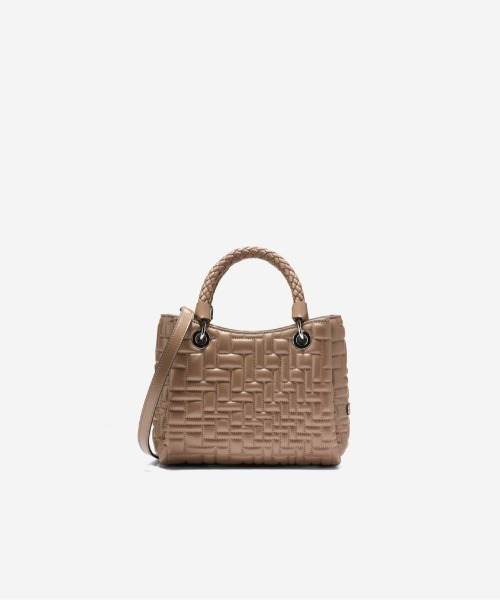 COLE HAAN(コールハーン)の「カティア スモール トート クロスボディ womens(ショルダーバッグ・レディース・ブラウン・OSFA)」の1枚目の写真