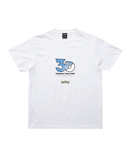 ZOZOSPOT(ゾゾスポット)の「Pokemon 30th Anniversary 1025 T-shirt 「ヨワシ(たんどくのすがた)」(Tシャツ/カットソー・レディース・ホワイト・SMALL/MEDIUM/LARGE/X-LARGE/XX-LARGE/XXX-LARGE/100cm/110cm/120cm/130cm/140cm/150cm/160cm)」の1枚目の写真