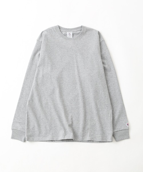 JEMORGAN(ジェーイーモーガン)の「JEMORGAN 天竺クルーネックL/S-T(Tシャツ/カットソー・メンズ・ネイビー/杢グレー/ブラック・XL/M)」の2枚目の写真