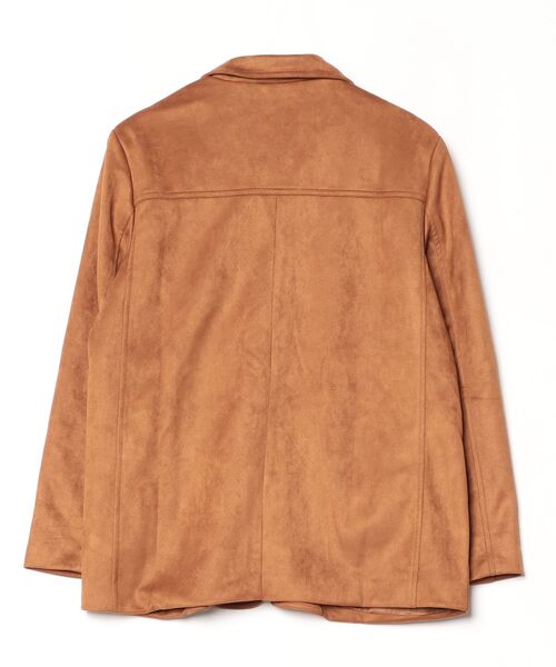 YUGA(ユーガ)の「YUGA_YGMC Korean-style Faux leather jacket(テーラードジャケット・レディース・ブラウン/ベージュ・FREE)」の3枚目の写真