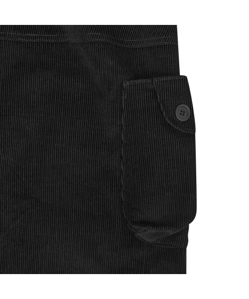 TUOMIO（トゥオミオ）の「ボタンポケットコーデュロイパンツ[ブラック]（その他パンツ・レディース・その他・1/2）」の4枚目の写真