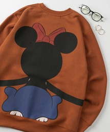 Disney（ディズニー）の「【71】【Disney/ディズニー】くまのプーさん/ティガー/チップ＆デール/ニック/ジュディ クルーネック スウェット/キャラクター/BOXシルエット/裏起毛/古着MIX/レディース（S)（スウェット）」