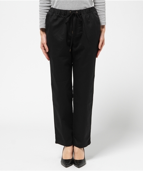 Denime（ドゥニーム）の「ツイルイージーパンツ（その他パンツ・レディース・ブラック/カーキ/ベージュ・SMALL/X-SMALL）」の8枚目の写真