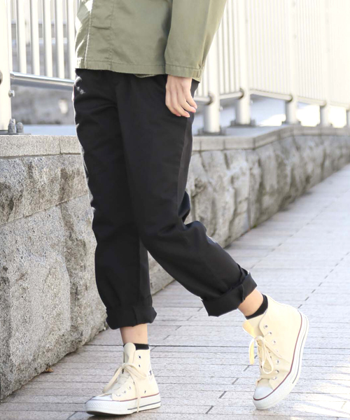 Denime（ドゥニーム）の「ツイルイージーパンツ（その他パンツ・レディース・ブラック/カーキ/ベージュ・SMALL/X-SMALL）」の16枚目の写真