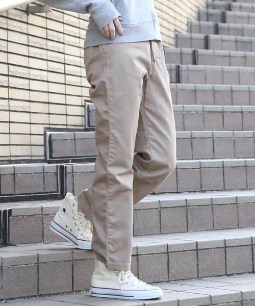 Denime（ドゥニーム）の「ツイルイージーパンツ（その他パンツ・レディース・ブラック/カーキ/ベージュ・SMALL/X-SMALL）」の18枚目の写真