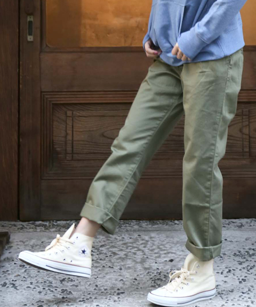 Denime（ドゥニーム）の「ツイルイージーパンツ（その他パンツ・レディース・ブラック/カーキ/ベージュ・SMALL/X-SMALL）」の20枚目の写真