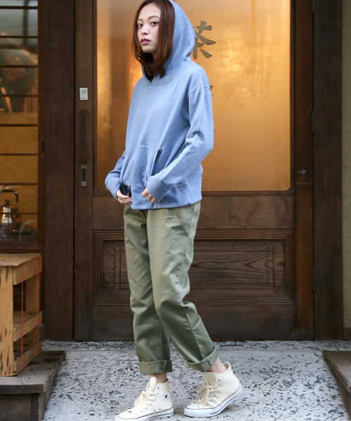 Denime（ドゥニーム）の「ツイルイージーパンツ（その他パンツ・レディース・ブラック/カーキ/ベージュ・SMALL/X-SMALL）」の21枚目の写真