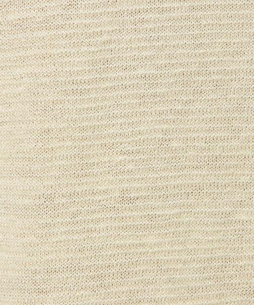 green label relaxing(グリーンレーベルリラクシング)の「SC LINEN PEARL C/N 7/SL ニット◆(ニット/セーター・メンズ・ネイビー/ナチュラル/グレー・SMALL/LARGE/MEDIUM)」の9枚目の写真