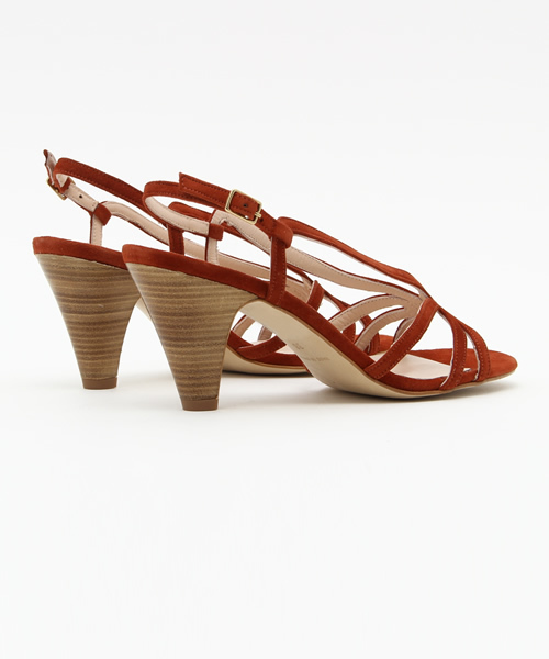 Spick & Span（スピックアンドスパン）の「【Deliara】スエードバックストラップサンダル◆（サンダル・レディース・オレンジ系その他/ベージュ系その他・36/37/38/35）」の5枚目の写真