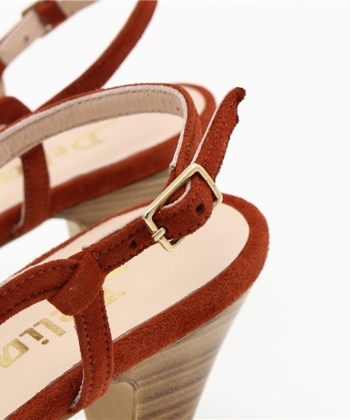Spick & Span（スピックアンドスパン）の「【Deliara】スエードバックストラップサンダル◆（サンダル・レディース・オレンジ系その他/ベージュ系その他・36/37/38/35）」の7枚目の写真