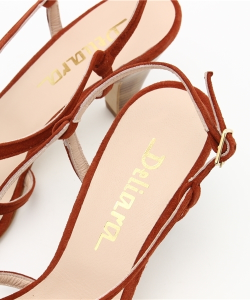 Spick & Span（スピックアンドスパン）の「【Deliara】スエードバックストラップサンダル◆（サンダル・レディース・オレンジ系その他/ベージュ系その他・36/37/38/35）」の8枚目の写真