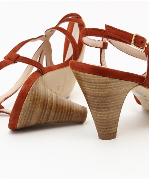 Spick & Span（スピックアンドスパン）の「【Deliara】スエードバックストラップサンダル◆（サンダル・レディース・オレンジ系その他/ベージュ系その他・36/37/38/35）」の9枚目の写真