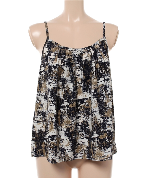 LEPSIM（レプシィム）の「タックAラインキャミソール　721952（キャミソール・レディース・ブラウン系その他/ピンク系その他/ブラック系その他/ブラック×ホワイト/ホワイト×ネイビー/ブラック/グレイッシュベージュ・FREE）」の15枚目の写真