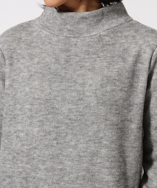 GLOBAL WORK（グローバルワーク）の「ハイネックフェイクレイヤードプルオーバー長袖/742124 （Tシャツ/カットソー・レディース・グレー/ネイビー/ブラウン/ピンク系その他・SMALL/LARGE/MEDIUM）」の8枚目の写真