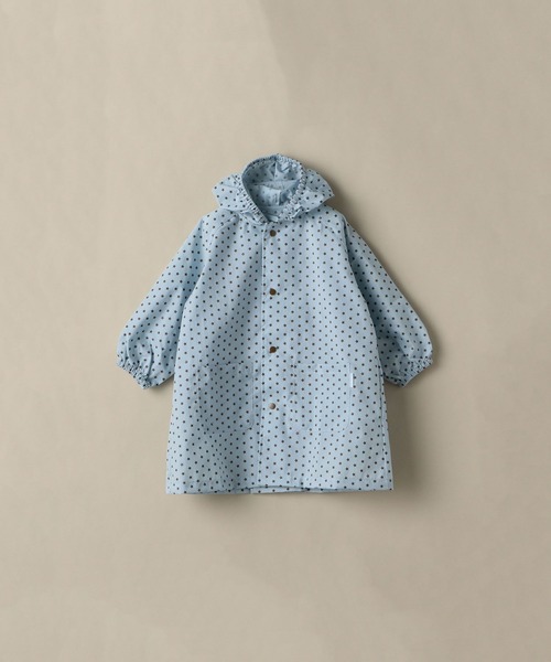 こども ビームス（コドモビームス）の「b柄 ランドセル対応 レインコート (90～130cm)（レインコート/ポンチョ・キッズ・レッド系その他/チャコールグレー/ブルー系その他/サックスブルー/バイオレット/ネイビー・130/110/120/90t/100）」の11枚目の写真