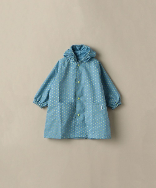 こども ビームス（コドモビームス）の「b柄 ランドセル対応 レインコート (90～130cm)（レインコート/ポンチョ・キッズ・レッド系その他/チャコールグレー/ブルー系その他/サックスブルー/バイオレット/ネイビー・130/110/120/90t/100）」の12枚目の写真