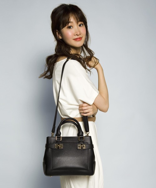 PLAIN CLOTHING（プレーンクロージング）の「ハンドバッグ【PLAIN CLOTHING】（ショルダーバッグ・レディース・グレー/レッド/キャメル/ブラック/アイボリー・FREE）」の16枚目の写真