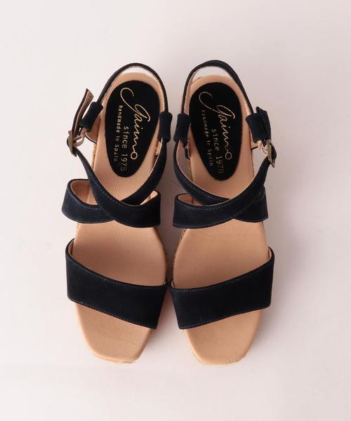 GAIMO（ガイモ）の「[ガイモ]GAIMO BRISA サンダル ◆（サンダル・レディース・ネイビー/シルバー・38/37/36）」の6枚目の写真