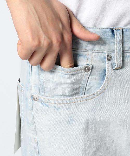 MONKEY TIME（モンキータイム）の「＜monkey time＞ DSTRSD BLEACH DENIM SKINNY/デニムパンツ（デニムパンツ・メンズ・ホワイト・LARGE/MEDIUM/X-LARGE/SMALL）」の6枚目の写真