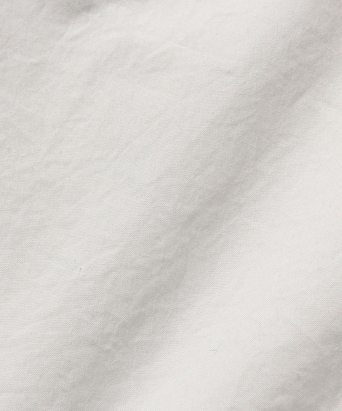 BEAMS PLUS（ビームスプラス）の「BEAMS PLUS / ピマコットン オープンカラー半袖シャツ（シャツ/ブラウス・メンズ・ホワイト・MEDIUM/SMALL/LARGE/X-LARGE）」の7枚目の写真