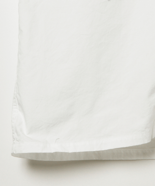 BEAMS PLUS（ビームスプラス）の「BEAMS PLUS / ピマコットン オープンカラー半袖シャツ（シャツ/ブラウス・メンズ・ホワイト・MEDIUM/SMALL/LARGE/X-LARGE）」の13枚目の写真