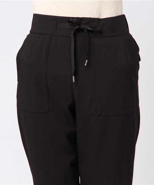 un dix cors(アンディコール)の「ジョーゼットテーパードパンツ(その他パンツ・レディース・ライトベージュ/ブラック/ライトグレー/グリーン・36/38)」の10枚目の写真