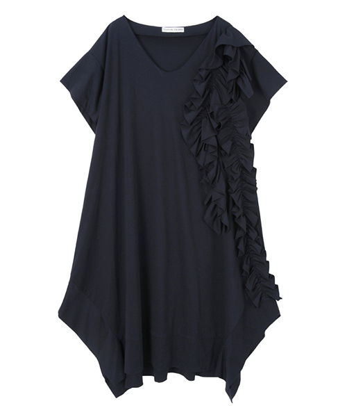 TSUMORI CHISATO 半袖ワンピース 黒 TSUMORI CHISATO 半袖ワンピース 黒