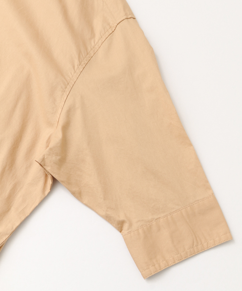 かぐれ（カグレ）の「かぐれ ビッグシャツワンピース（シャツワンピース・レディース・その他1/その他2/ベージュ/ネイビー・FREE）」の10枚目の写真