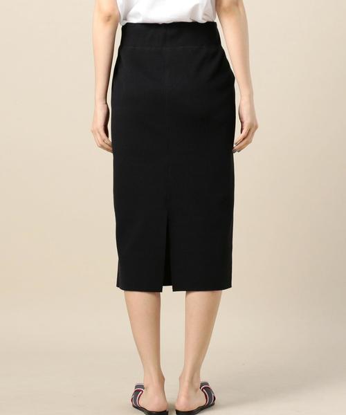 BEAUTY&YOUTH UNITED ARROWS（ビューティーアンドユースユナイテッドアローズ）の「BY リブタイトスカート ◆（スカート・レディース・ブラック/ライトグレー・FREE）」の3枚目の写真