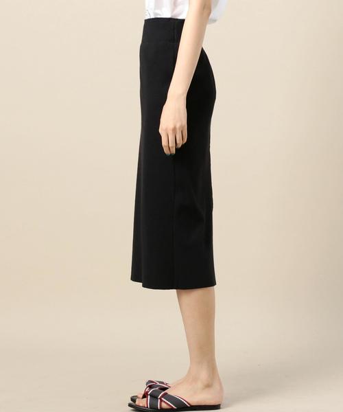 BEAUTY&YOUTH UNITED ARROWS（ビューティーアンドユースユナイテッドアローズ）の「BY リブタイトスカート ◆（スカート・レディース・ブラック/ライトグレー・FREE）」の5枚目の写真