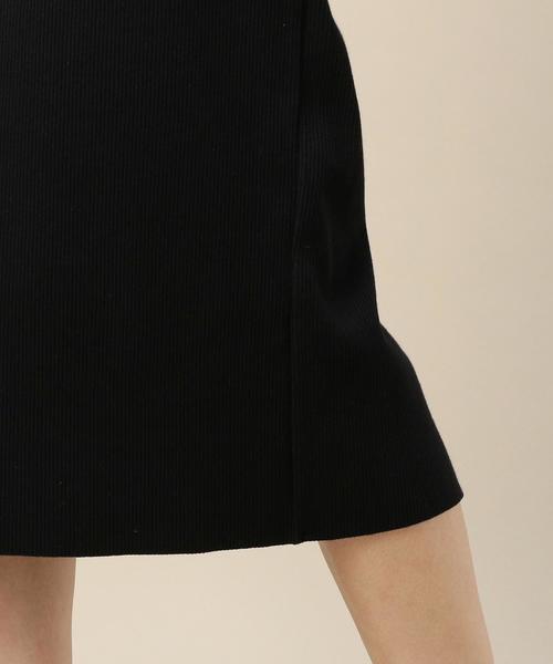 BEAUTY&YOUTH UNITED ARROWS（ビューティーアンドユースユナイテッドアローズ）の「BY リブタイトスカート ◆（スカート・レディース・ブラック/ライトグレー・FREE）」の9枚目の写真