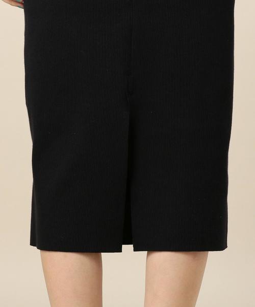 BEAUTY&YOUTH UNITED ARROWS（ビューティーアンドユースユナイテッドアローズ）の「BY リブタイトスカート ◆（スカート・レディース・ブラック/ライトグレー・FREE）」の10枚目の写真