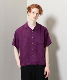 UNUSED | ＜UNUSED＞CUPRO SHORT SLEEVE SHIRT/ｼｬﾂ.(シャツ/ブラウス)