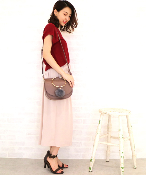 N.（N. Natural Beauty Basic）（エヌエヌナチュラルビューティーベーシック）の「ジョーゼットガウチョパンツ（その他パンツ・レディース・ベージュ系その他/ベージュ/ネイビー/カーキ・MEDIUM）」の14枚目の写真