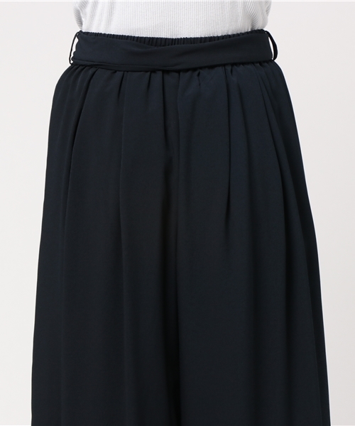 N.（N. Natural Beauty Basic）（エヌエヌナチュラルビューティーベーシック）の「ジョーゼットガウチョパンツ（その他パンツ・レディース・ベージュ系その他/ベージュ/ネイビー/カーキ・MEDIUM）」の9枚目の写真