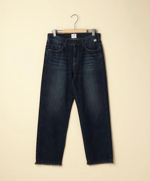 coen(コーエン)の「USAコットンカットオフデニムパンツ(デニムパンツ・レディース・コバルトブルー/ネイビー・SMALL/LARGE/MEDIUM)」の21枚目の写真