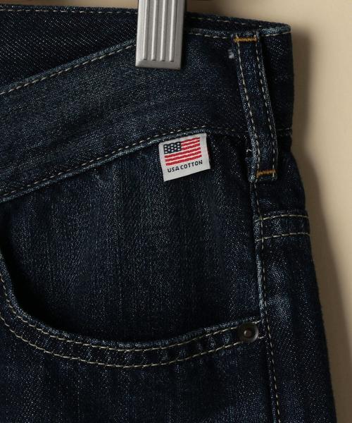 coen(コーエン)の「USAコットンカットオフデニムパンツ(デニムパンツ・レディース・コバルトブルー/ネイビー・SMALL/LARGE/MEDIUM)」の12枚目の写真