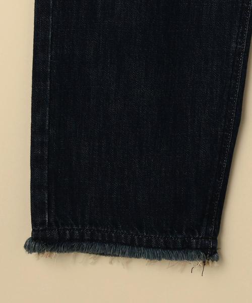 coen(コーエン)の「USAコットンカットオフデニムパンツ(デニムパンツ・レディース・コバルトブルー/ネイビー・SMALL/LARGE/MEDIUM)」の3枚目の写真