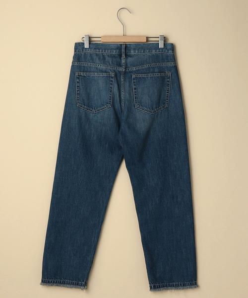 coen(コーエン)の「USAコットンカットオフデニムパンツ(デニムパンツ・レディース・コバルトブルー/ネイビー・SMALL/LARGE/MEDIUM)」の8枚目の写真