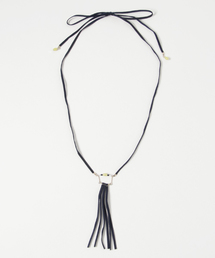 earth music&ecology | フェイクスウェードタッセルネックレス(ネックレス)